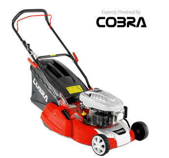 Cobra RM40C 16 Inch Push Rear Roller Petrol Lawnmower